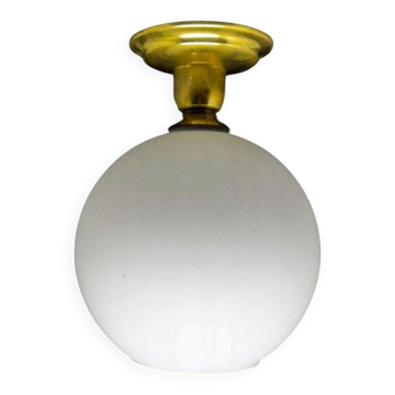 Art Deco style pendant lamp, Poland, 1950s