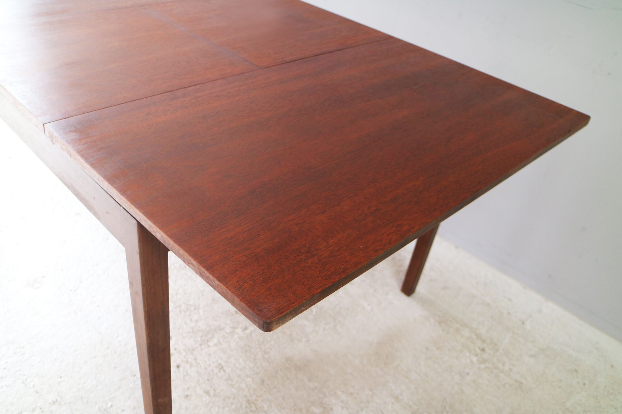 1970’s mid century Danish Afrormosia dining table