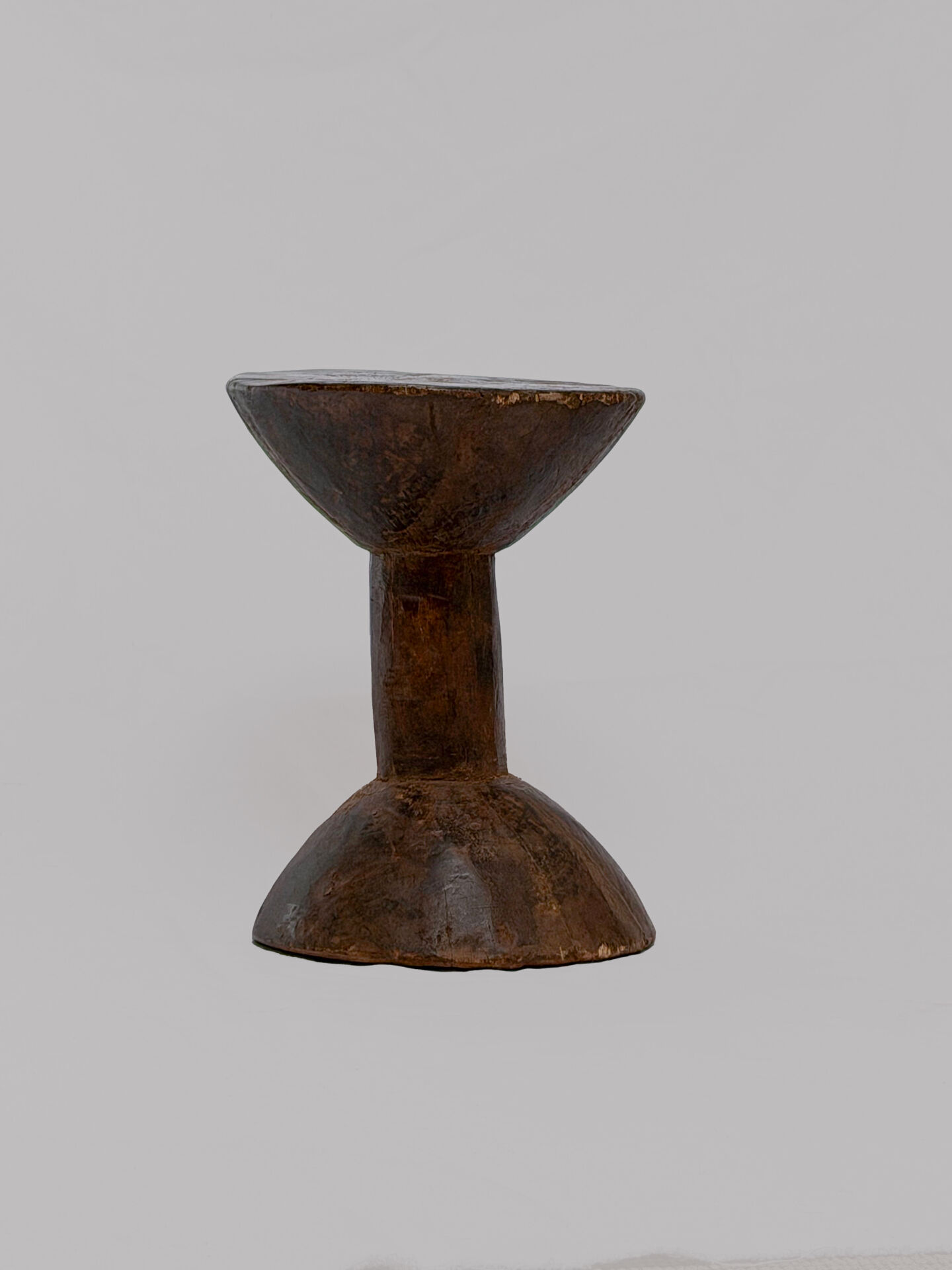 Senoufo stool in wood (Burkina Faso)