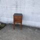 Nightstand, black bedside table