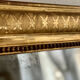 Old mirror louis philippe gilded rare gold leaf carved fireplace  109x152cm
