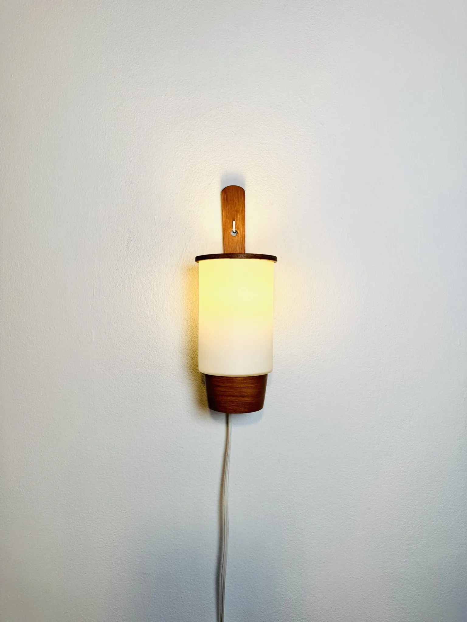 Cylindrical Wall Lamp By Uno & Östen Kristiansson For Luxus, Sweden, 1960S