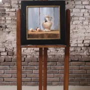 Still life with Jacoba jug and balls – Marjolein van den Berg, c. 2011