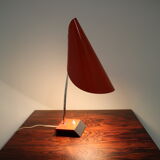 Mid-Century Red Table Lamp, Josef Hurka, 1950s