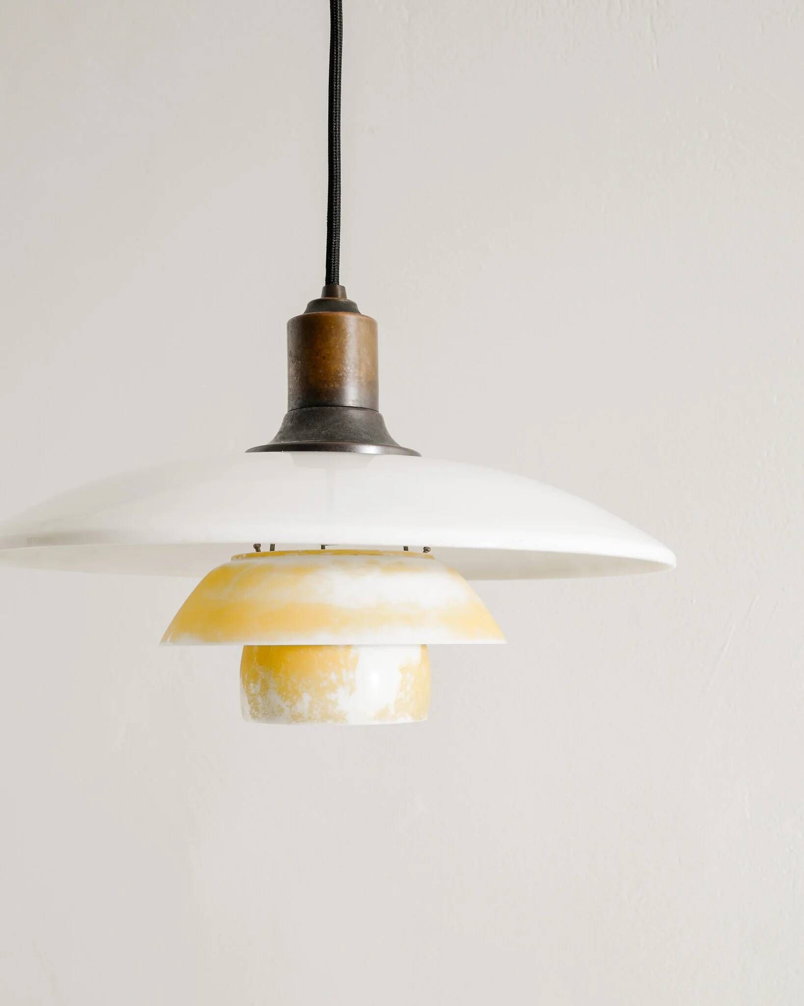 Vintage Danish Mid Century "PH-3.5" Ceiling Lamp by  Poul Henningsen, 1930s