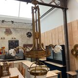 Large chandelier early twentieth in bronze