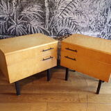 Pair of vintage bedside tables