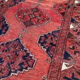 Tapis ancien Turkmen afghan 85x148cm