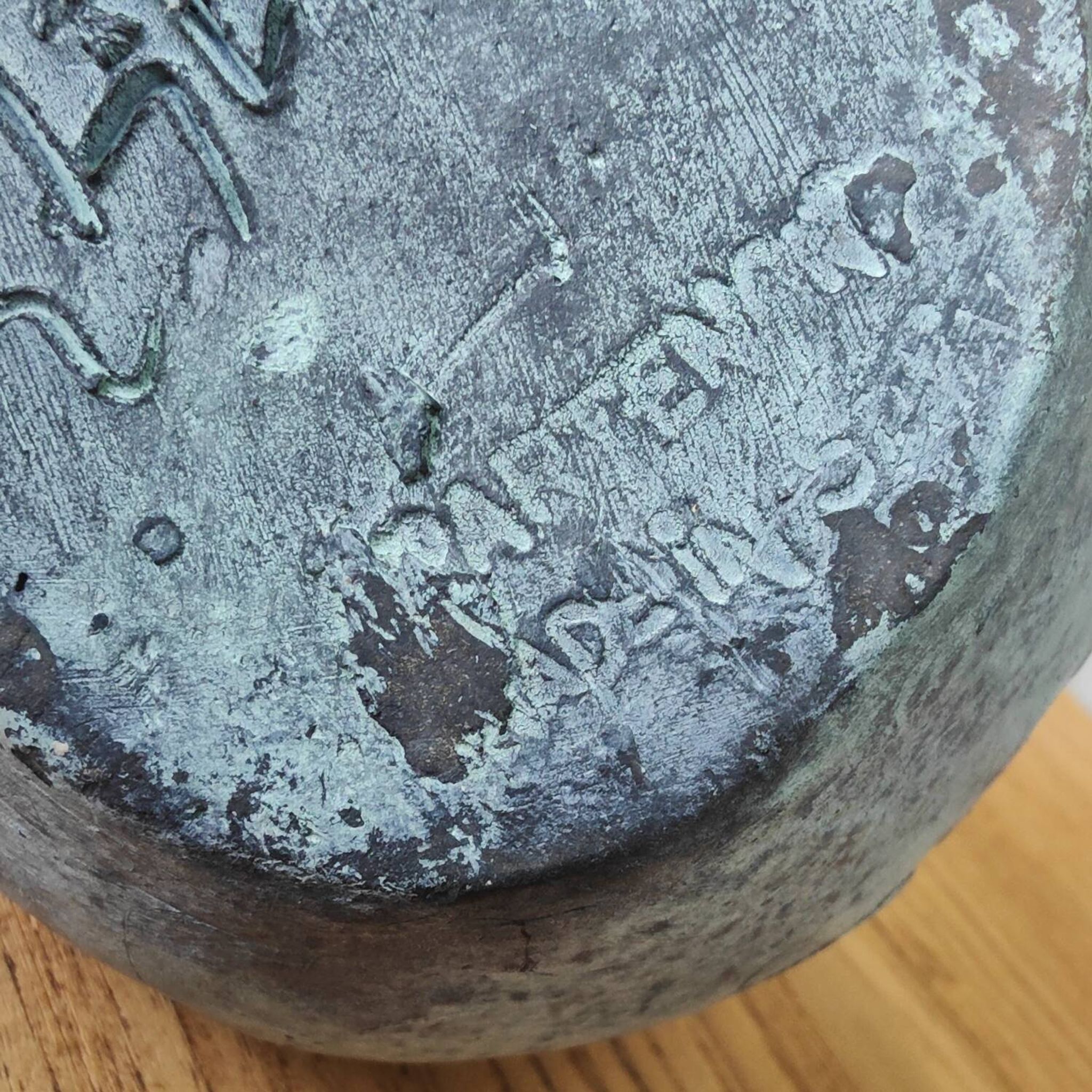 Vase ceramique zoomorphe Partenon Espagne