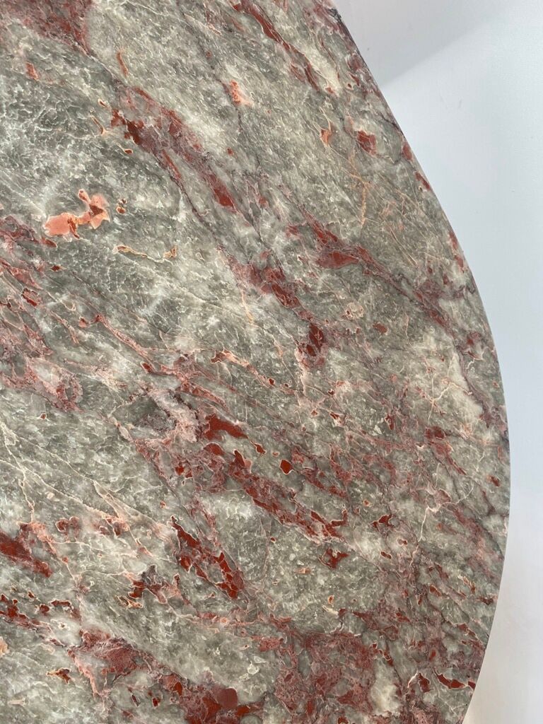 Marble table Roche Bobois, vintage 70s