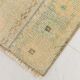2x10 Vintage Brown & Cream Turkish Runner Rug, 80x306Cm