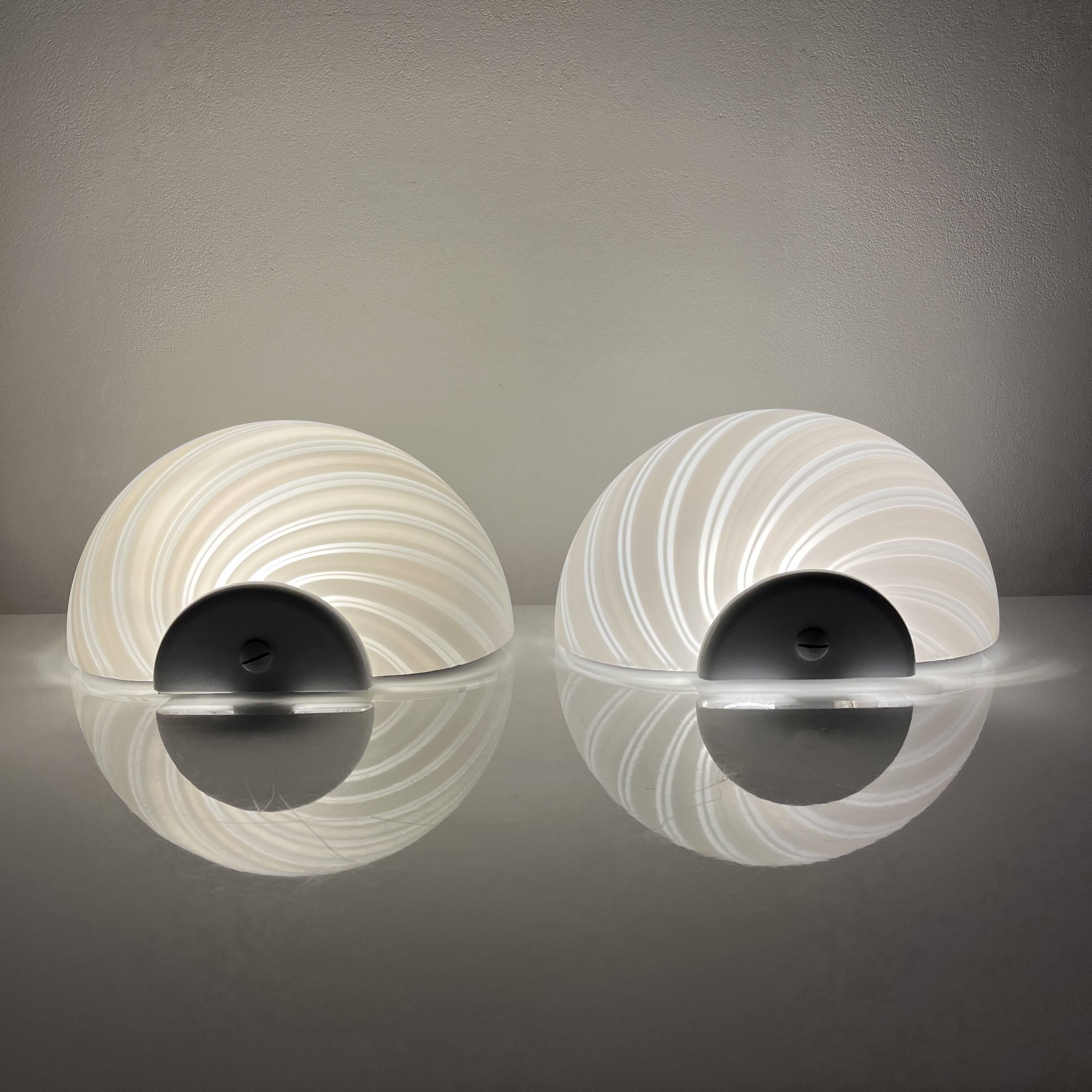 Pair of vintage Murano wall lights