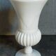 Antique milk glass baluster vase early 20th century