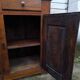 Vintage rustic Parisian sideboard with 3 doors and 3 drawers