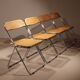 Four ‚Plia‘ Folding Chairs by Giancarlo Piretti for Anonima Castelli