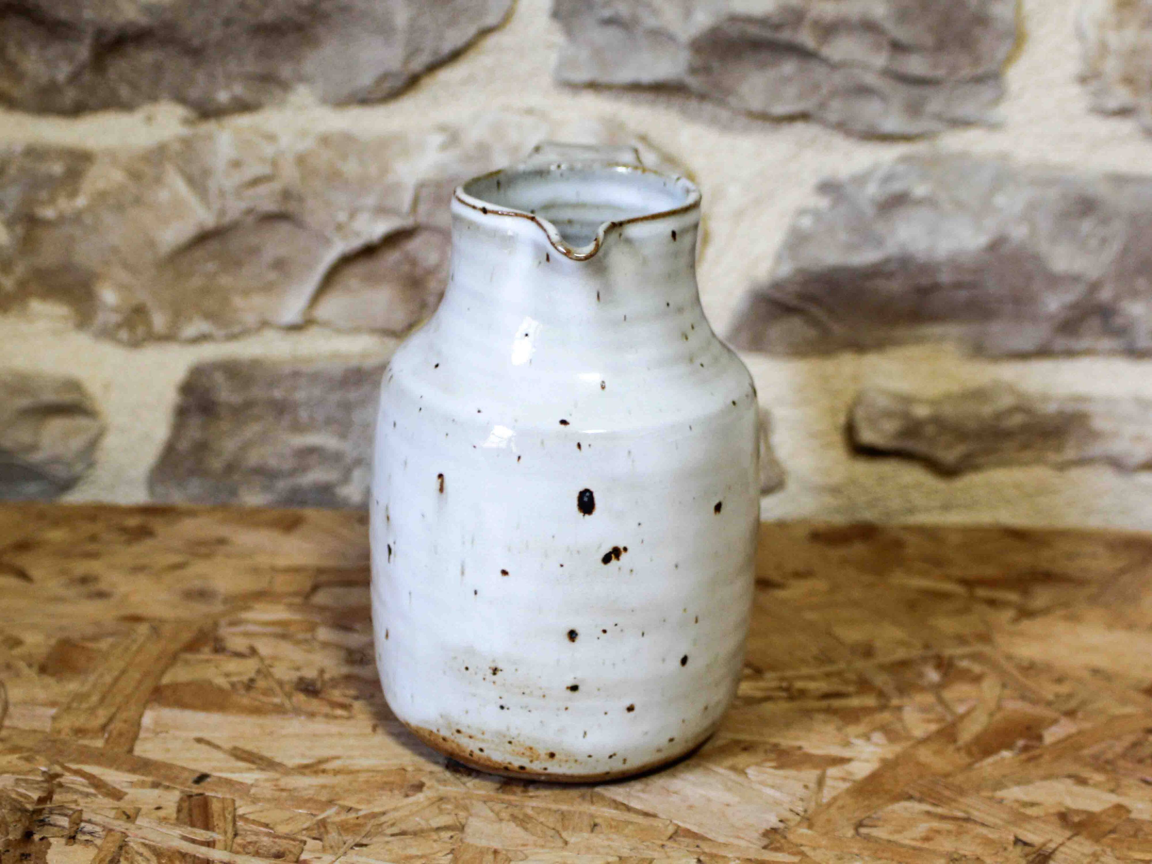Glazed stoneware jug Yvonne Syve and Josiane Chaudet
