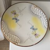 2 x breakfast set for one person (cup + saucer + small plate)