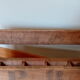 Wooden bottle rack