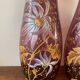 Vases verre émaillé