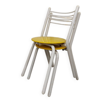 Chaises d'extérieur en métal années 1970