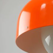 Big Space Age Pendant from Guzzini in Orange, 1970s