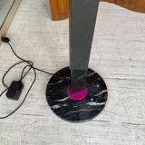 Memphis 80s pink and marble floor lamp