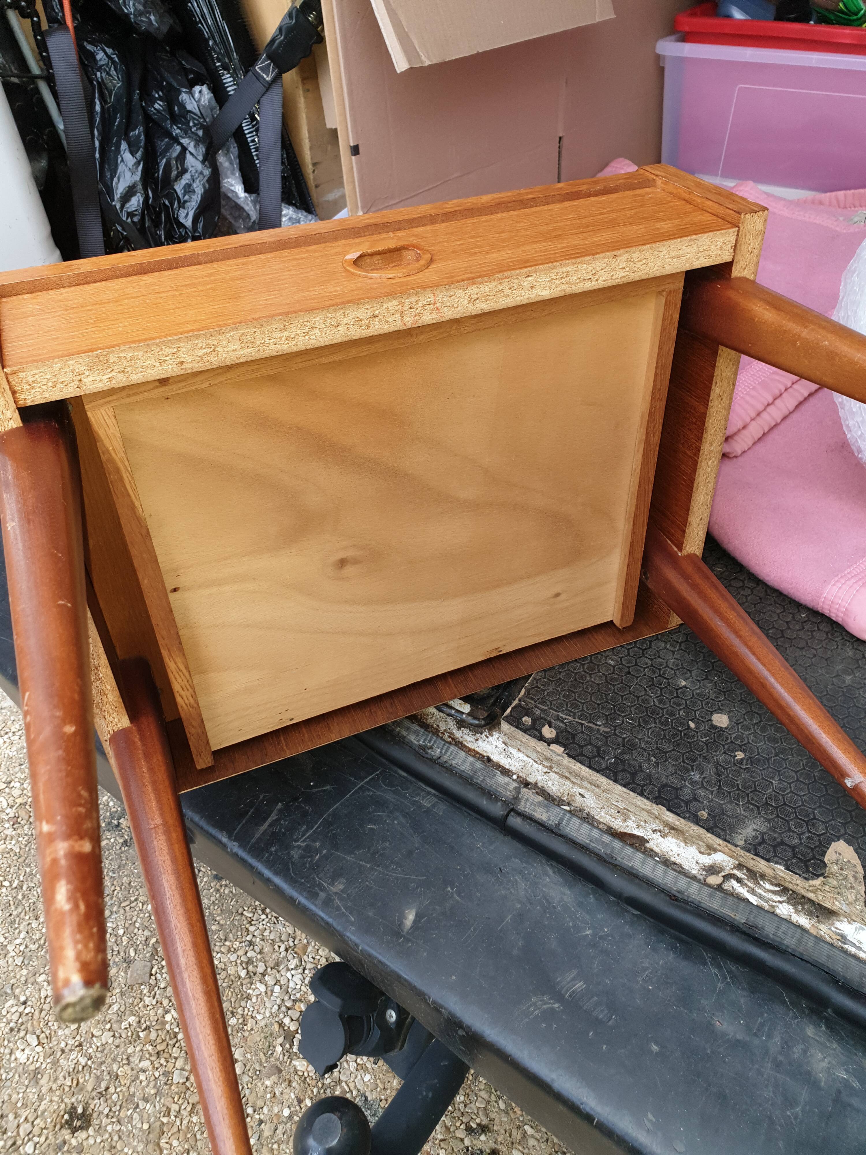 Scandinavian vintage bedside table