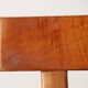 Chaise en acajou par Christian Durupt - Méribel - 1960