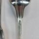6 small silver-plated dessert spoons