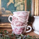 Cups, saucers and milk jug set