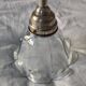 Retro glass and metal pendant light