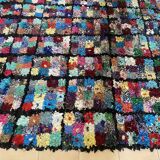 Handmade boucherouite carpet  - 255x190cm