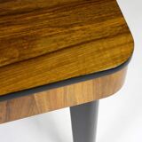 Restored Walnut Folding Dining Table by Jindřich Halabala for Drevotvar, 1940s