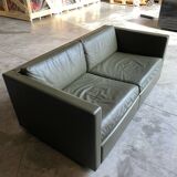 Pfister sofa for Knoll khaki leather