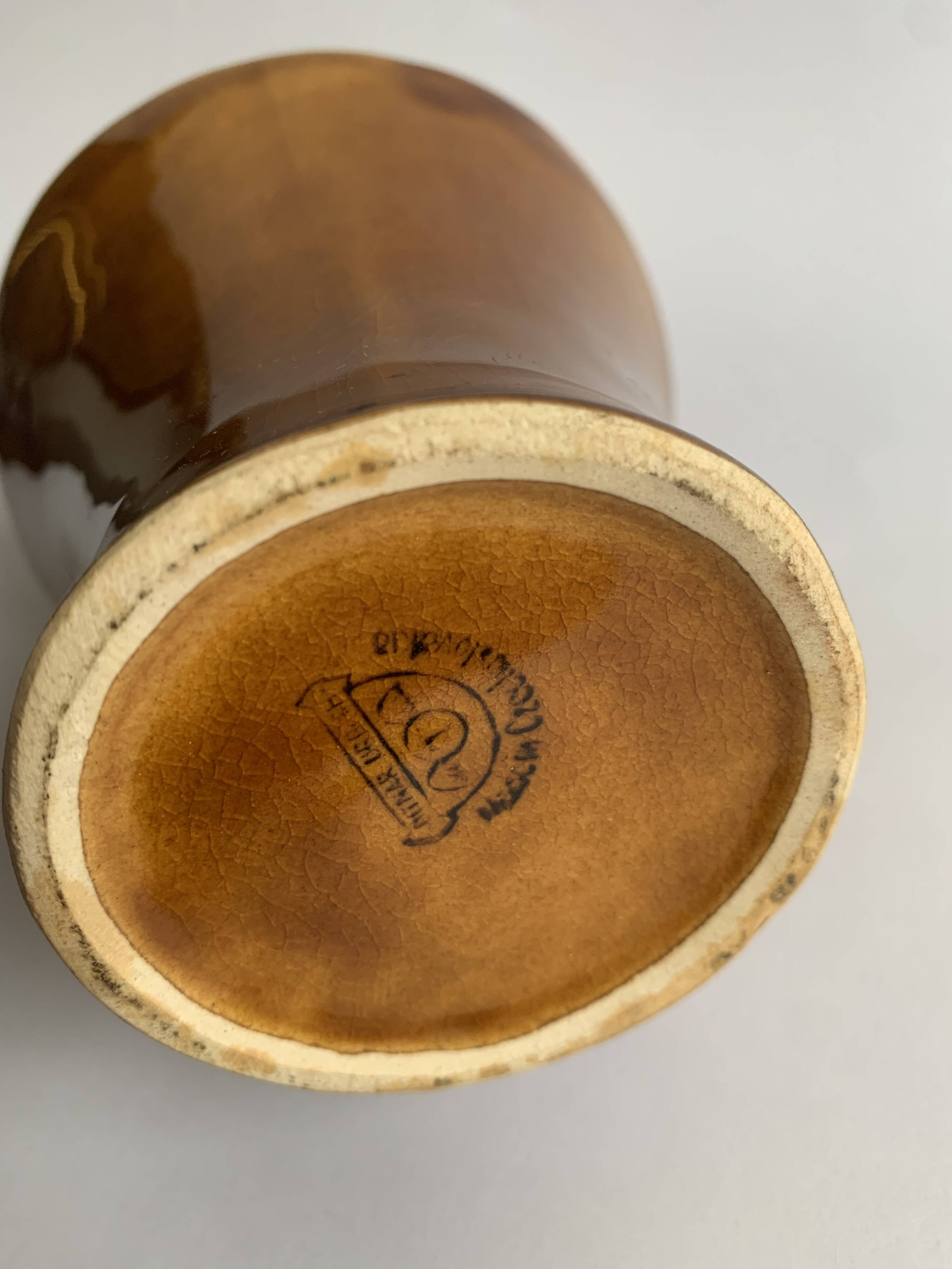 Vase en céramique de Ditmar Urbach, Tchécoslovaquie, années 1970.