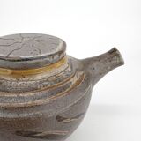 Danish glazed stoneware teapot – Japanese influences, 1960s-70s