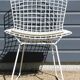 Chaise Bertoia blanche Knoll