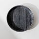Large vintage marble bowl from the 1970s, dark grey.