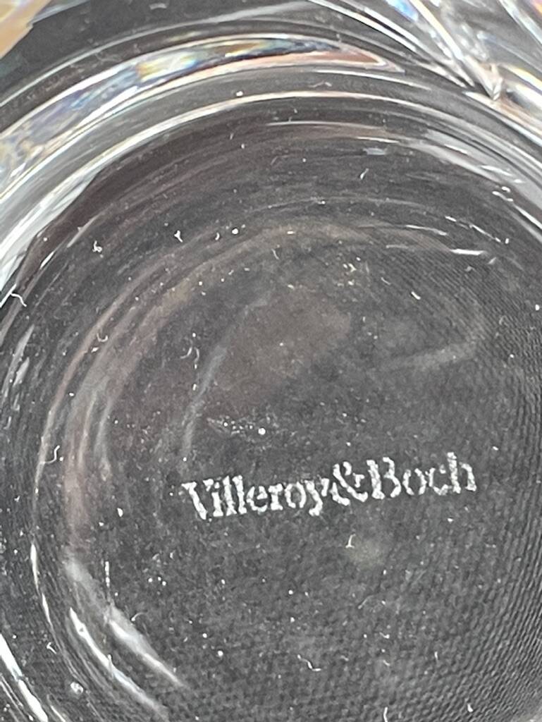3 Large Villeroy & Boch glasses