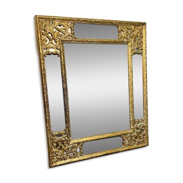 Deknudt mirror with gold frame – 83×102 cm –