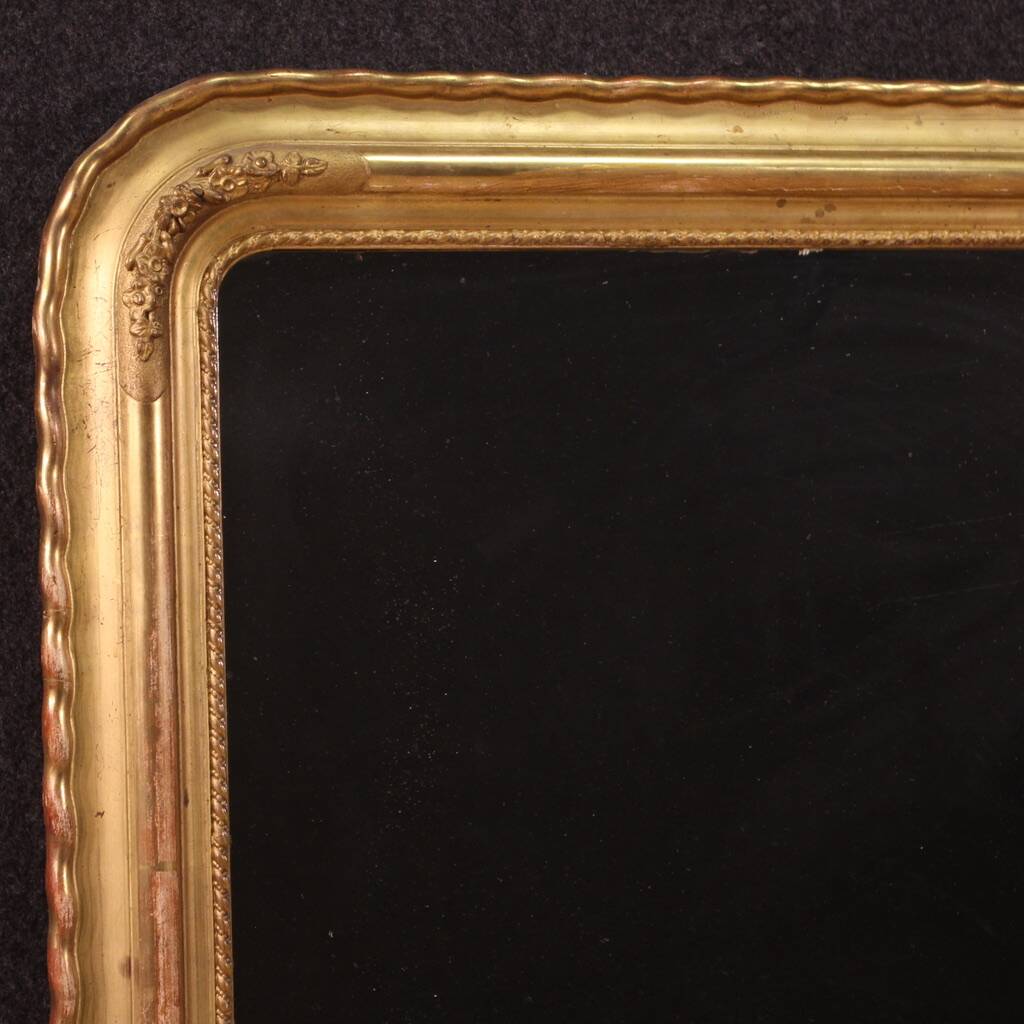 Elegant 19th century tray mirror