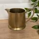 Small brass pitcher