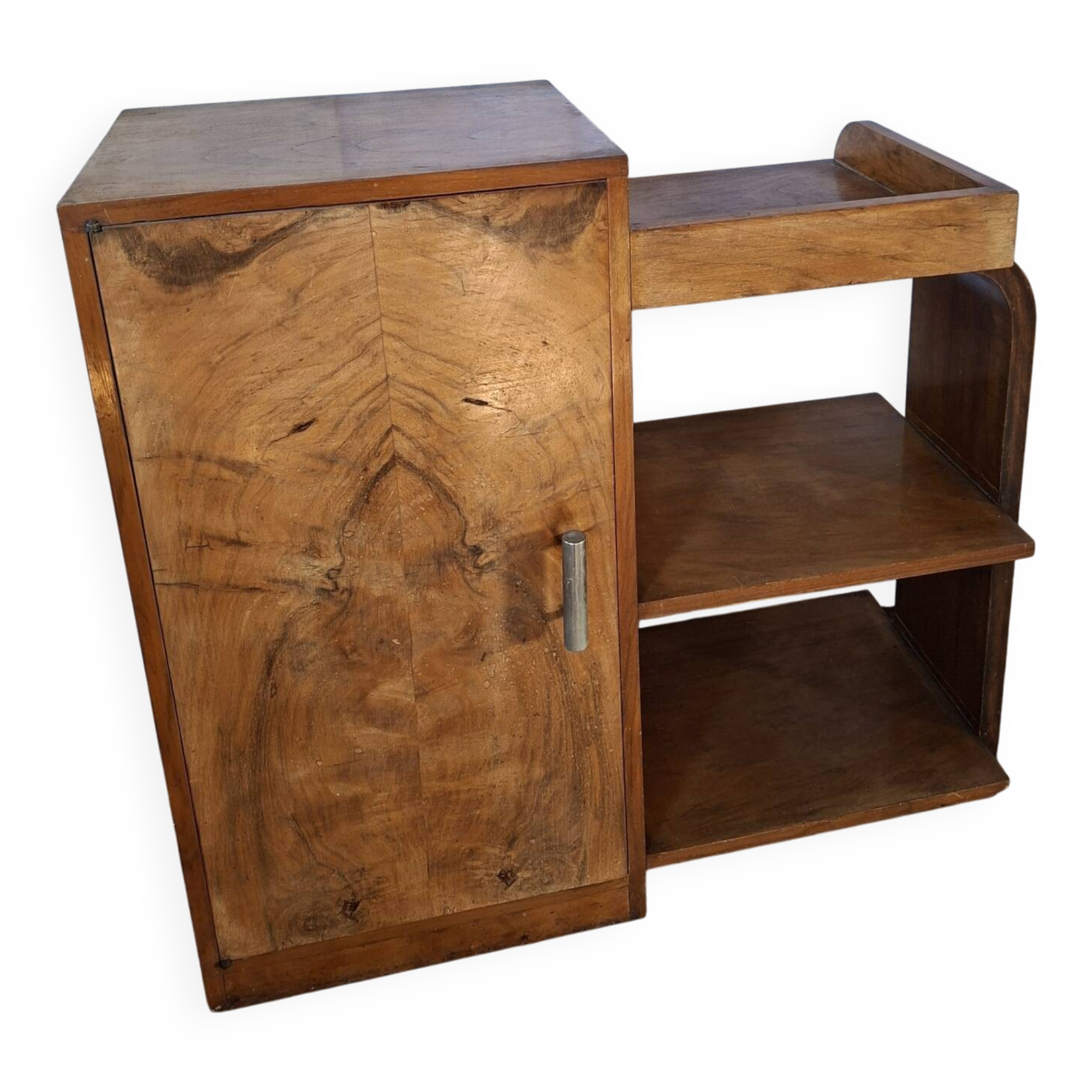Petit meuble art déco asymétrique