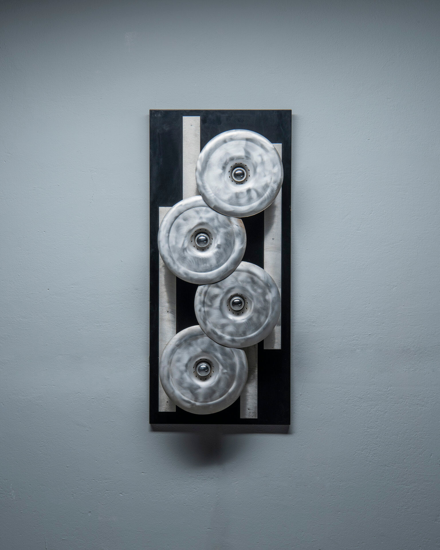 Sculptural wall lamp, Otello Ciullini - EF Viareggio, Italian, 1970s