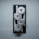 Sculptural wall lamp, Otello Ciullini - EF Viareggio, Italian, 1970s