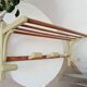 Vintage 60s wall coat rack
