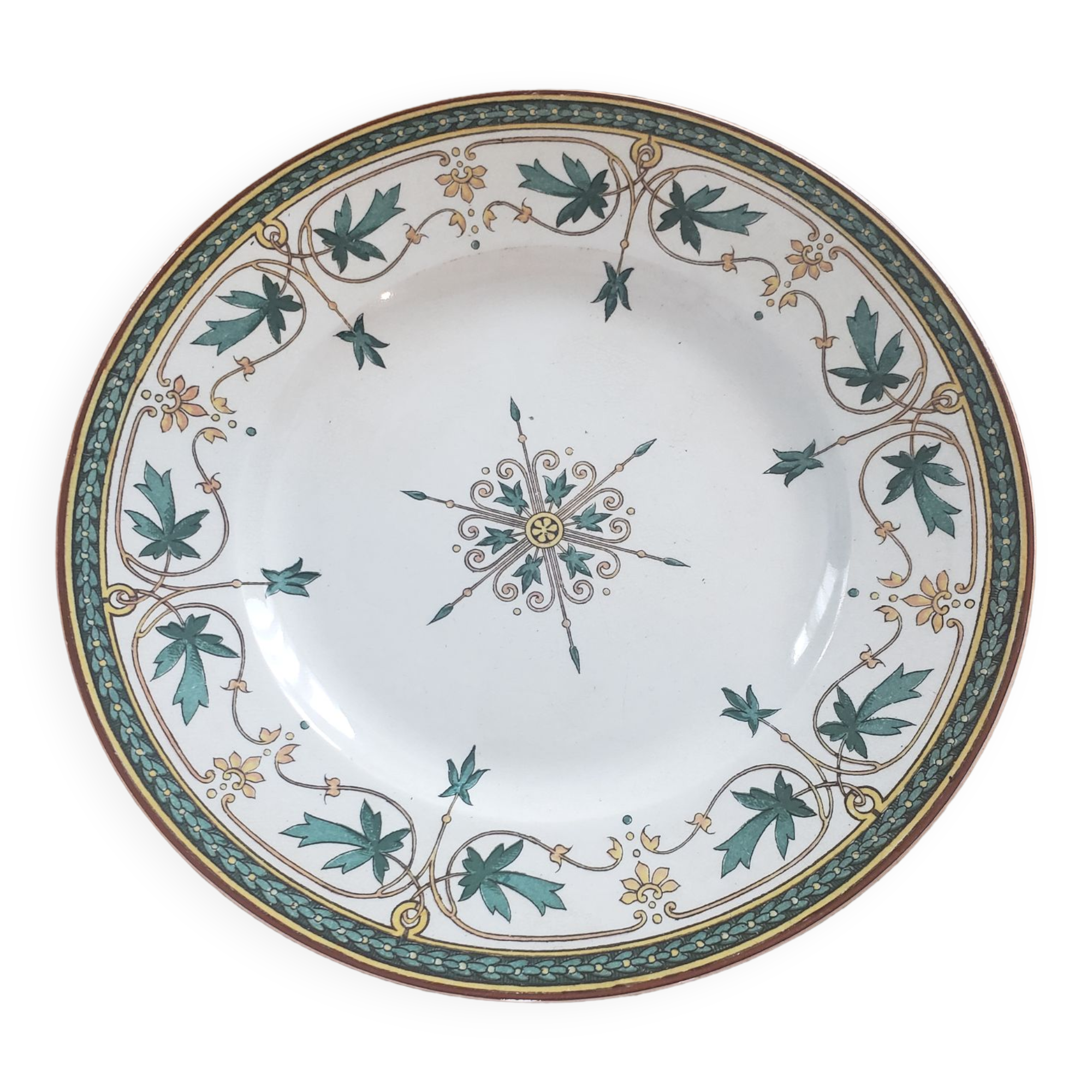 Assiette sarreguemines