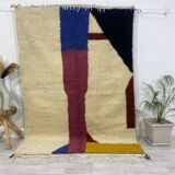 Handmade Moroccan Berber carpet 223 x 154 CM