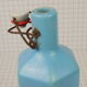 Bouteille bouillotte en grès émaillé ancienne