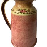 Earthenware Vallauris earthenware pitcher
